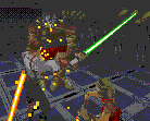 Furious Battle With Katarn, Pic and Gorc