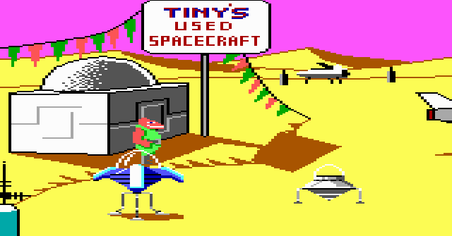 Tiny's Used Spacecraft Lot